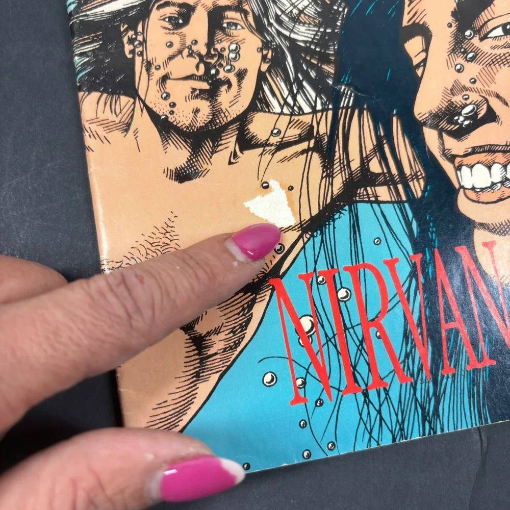 Nirvana Hard‎ Rock Comics 4 June 1992 Revolutionary Comics Kurt Cobain Biography